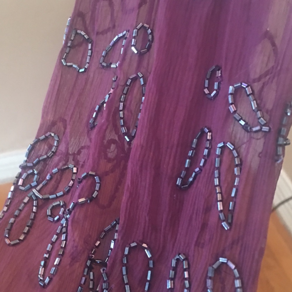 Stunning Vintage Maxi hand beaded coverall